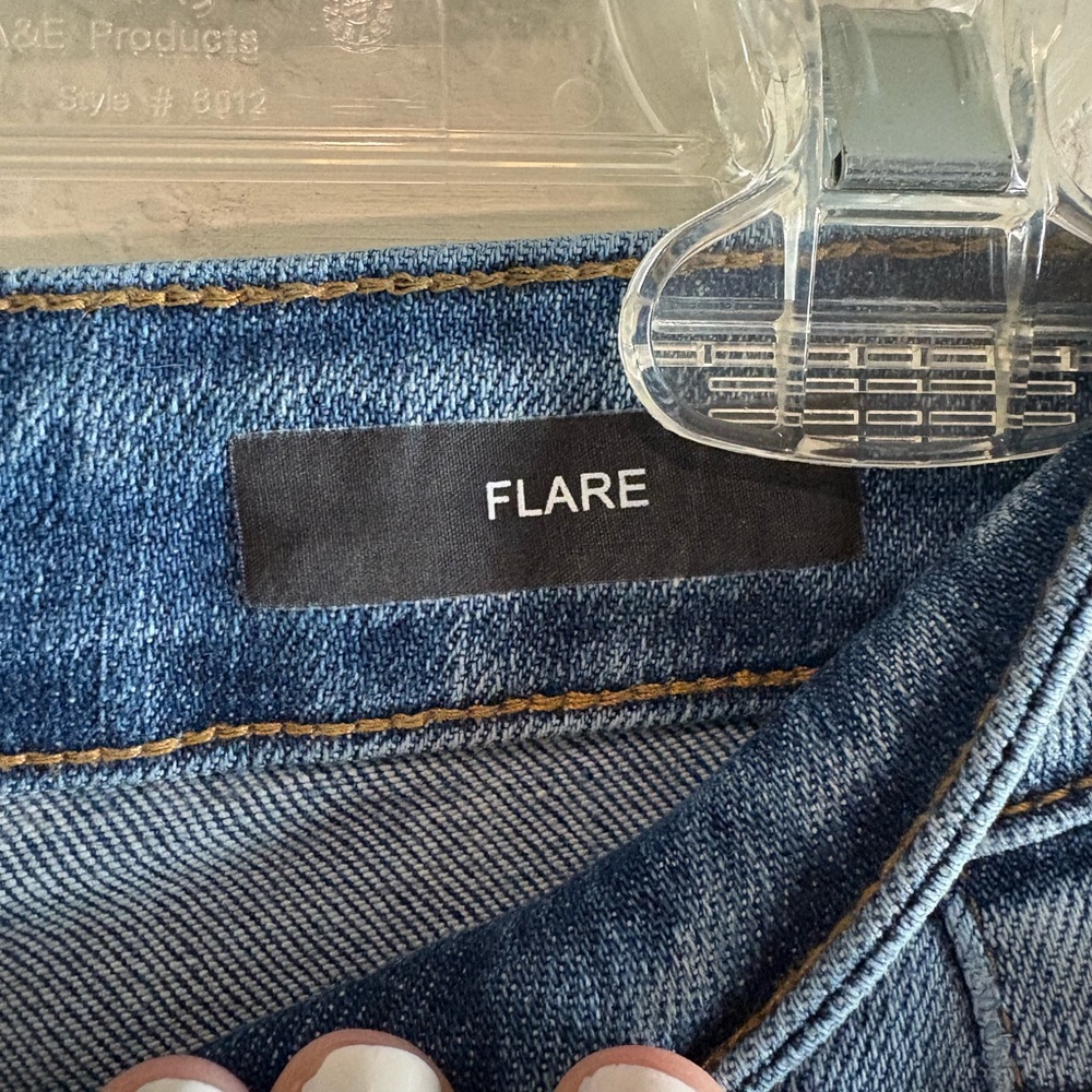 Judy Blue Giselle Tummy Control Flare Jeans High Rise Stretch Denim Size 26 - Picture 7 of 7